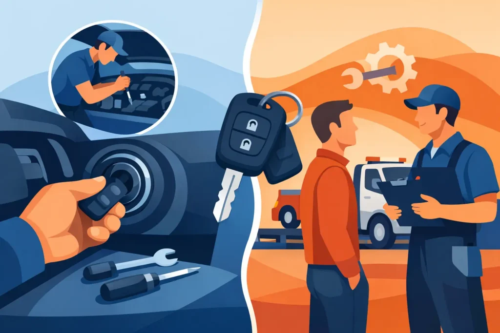 Car Ignition Repair at Home and When to Call