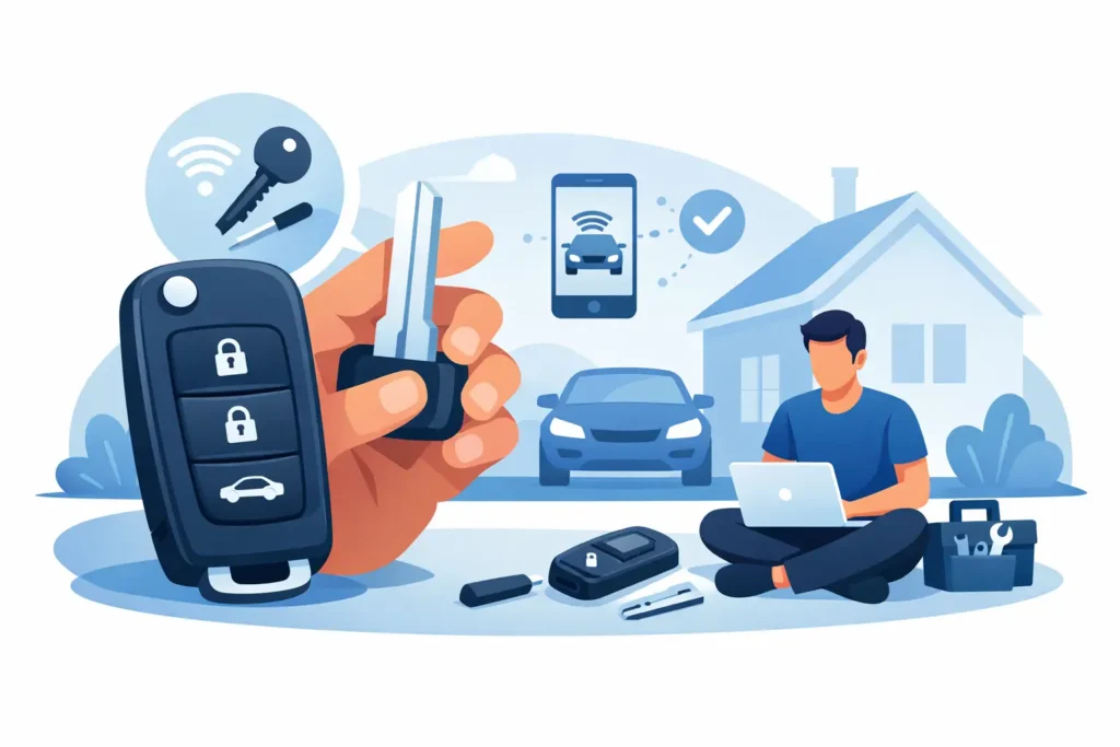 Smart Key Replacement at Home Made Simple