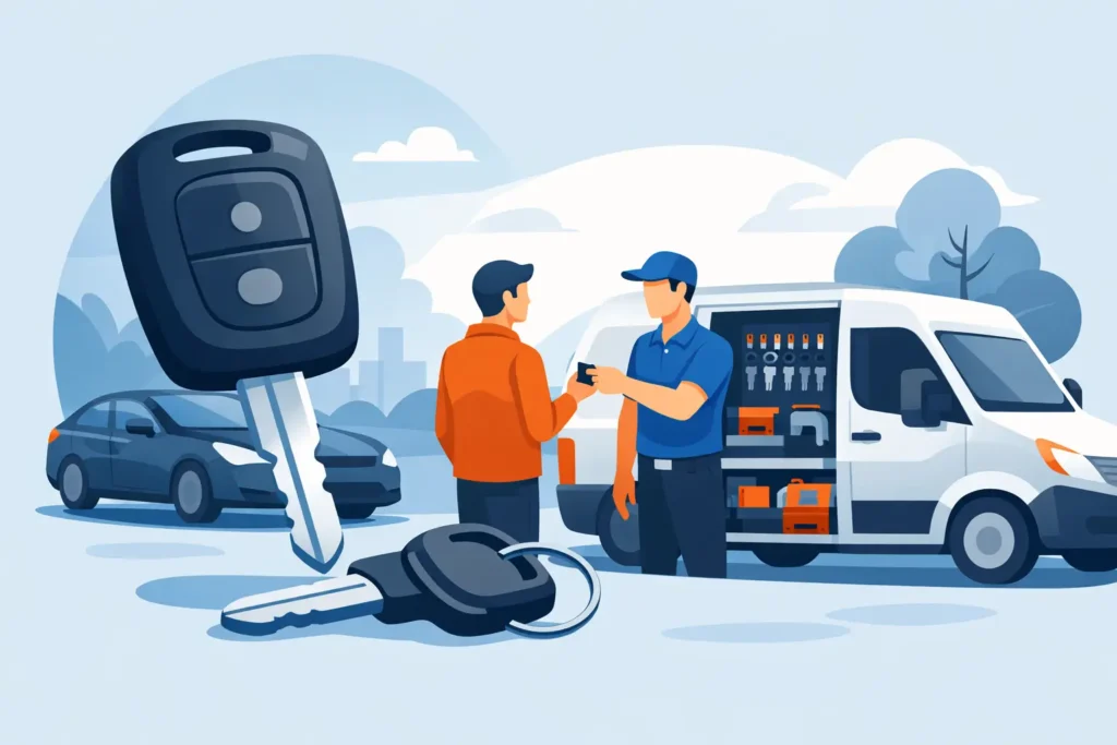 Get a Spare Car Key Made Onsite Before You Need It