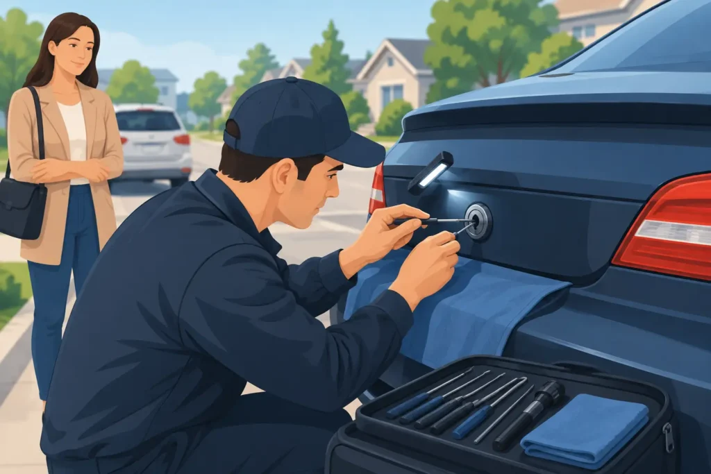 How to Open a Locked Trunk Without Damage