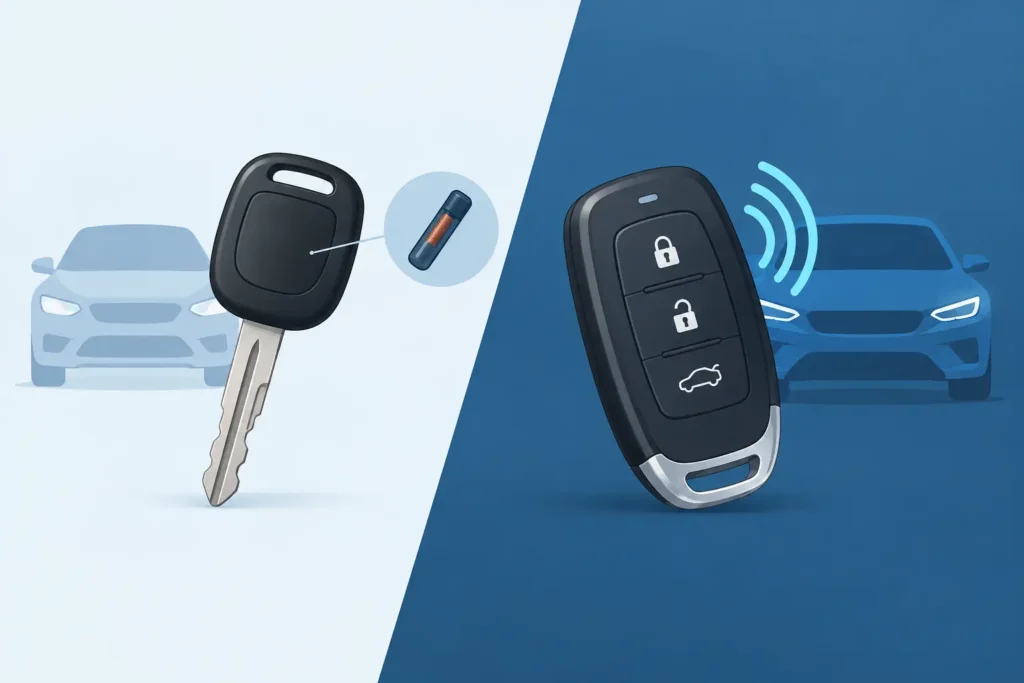 Transponder Keys Versus Smart Keys Explained
