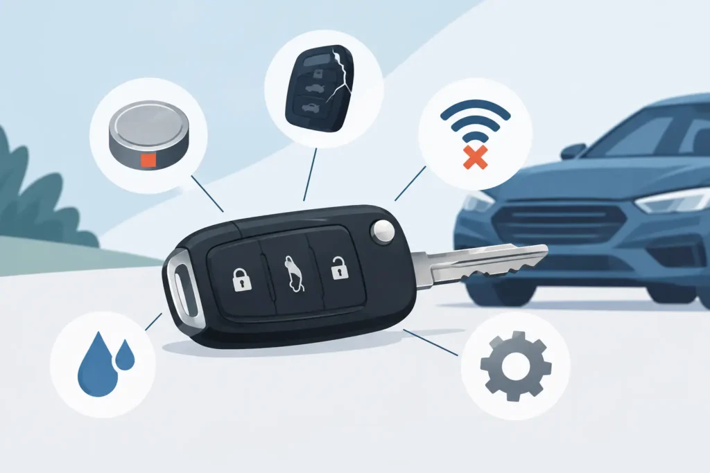 Why Is Your Car Key Failing? Common Causes