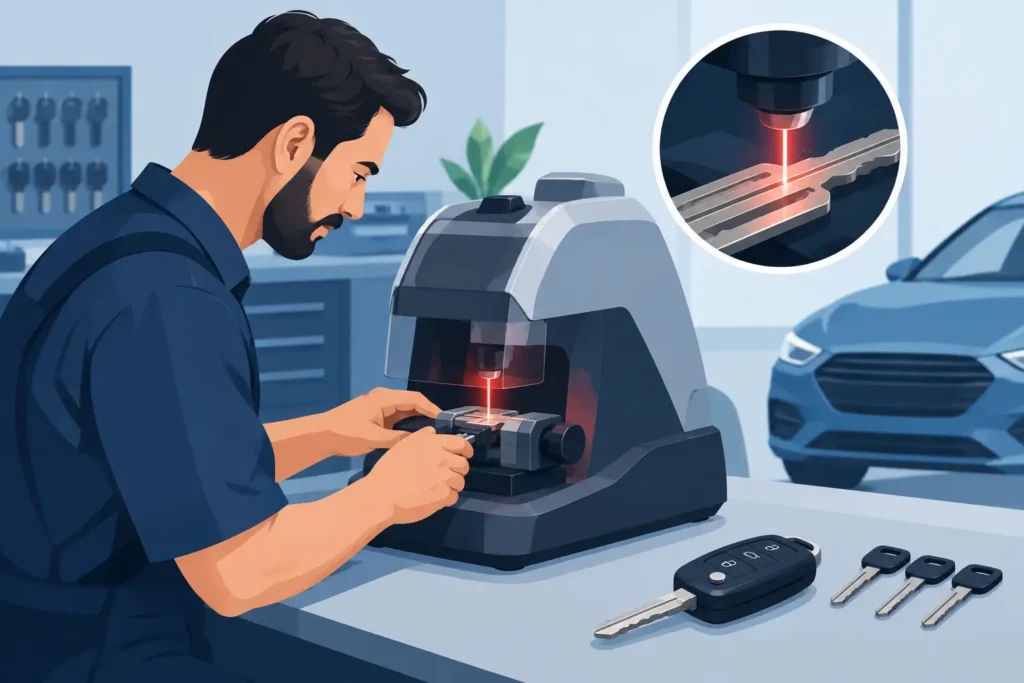 Can Locksmiths Cut Laser Keys? What Drivers Need