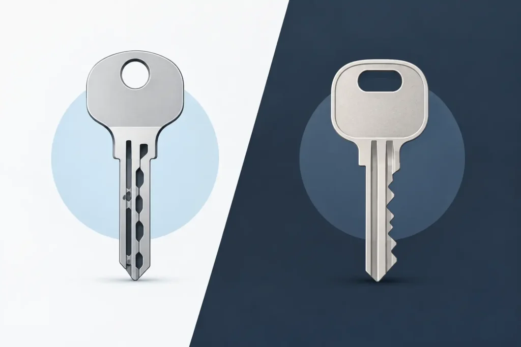 Laser Cut Versus Traditional Keys Compared