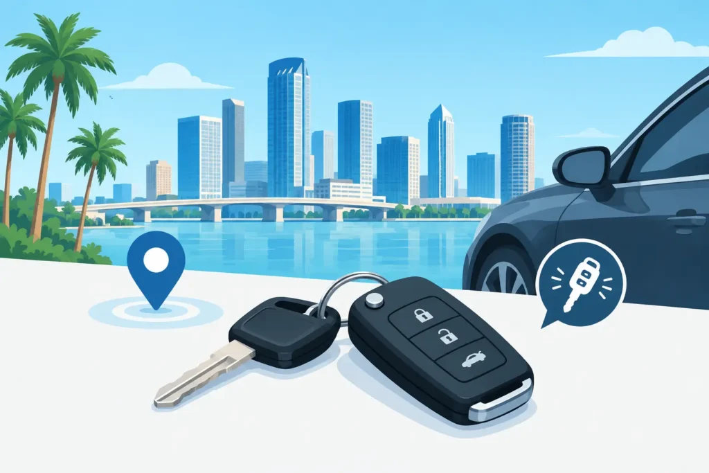 Tampa Vehicle Key Guide for Lost Keys and Fobs