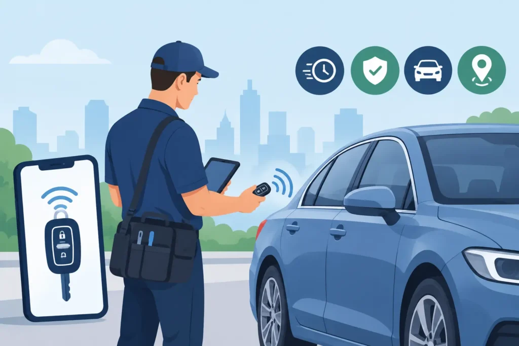 Top Benefits of a Mobile Key Service for Drivers